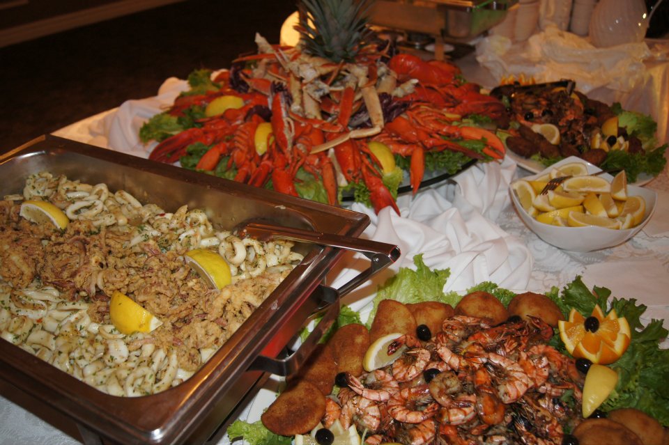 Portuguese Seafood Buffet by Wedding Venue in Toronto