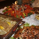 Portuguese midnight sea food platter