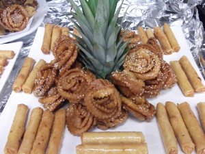 Henna sweets at The Avenue Banquet Hall in Vaughan, Toronto