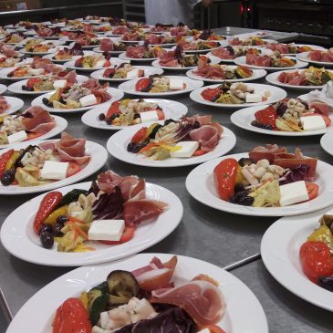 Banquet Hall seafood salad